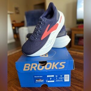 Brooks Glycerin Max #439 - Peacoat/Blue Ribbon/Hot Coral